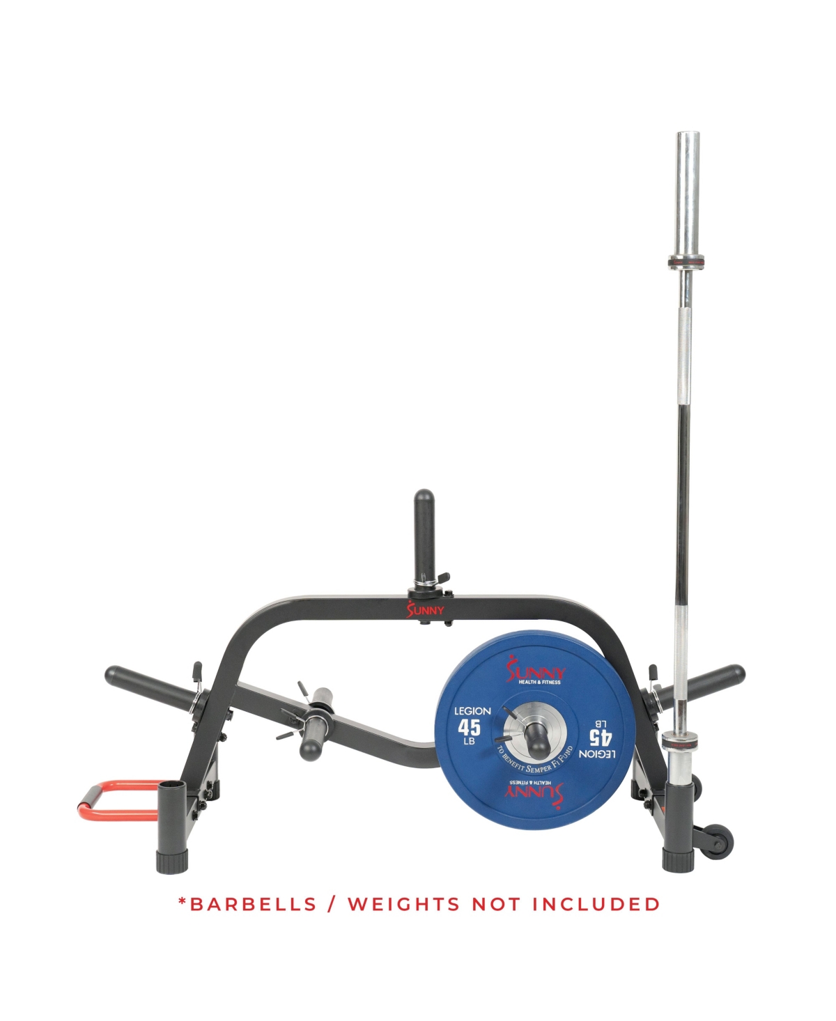 Sunny Health & Fitness Multi-Weight Plate and Barbell Rack Storage Stand Sf-XF9938