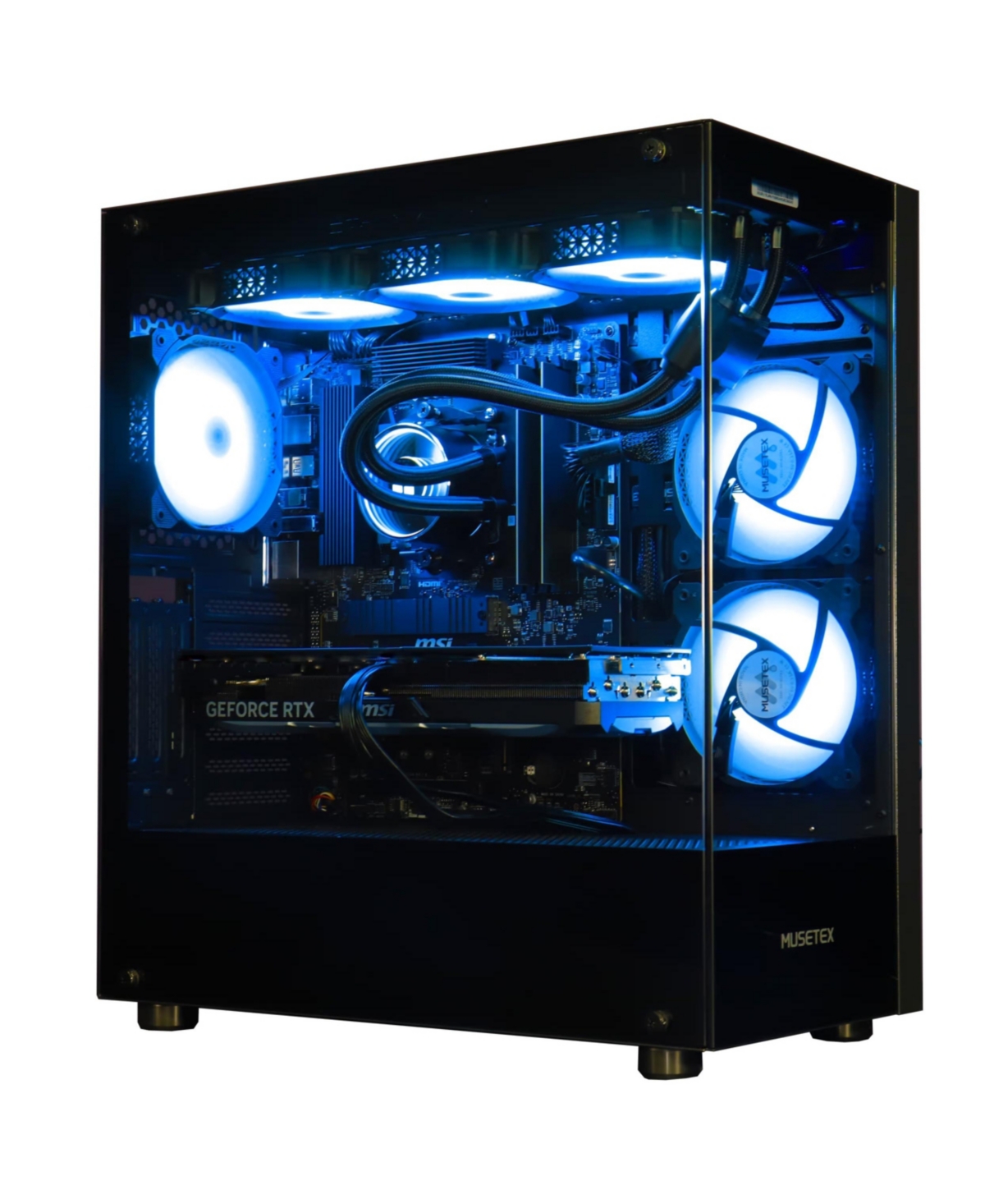 Cobratype Titanoboa Gaming Desktop Pc - Amd Ryzen 7 7800X3D Processor, GeForce Rtx 4070 Super Graphics, 32GB DDR5 Ram, 2TB NVMe, WiFi, Windows 11 Home