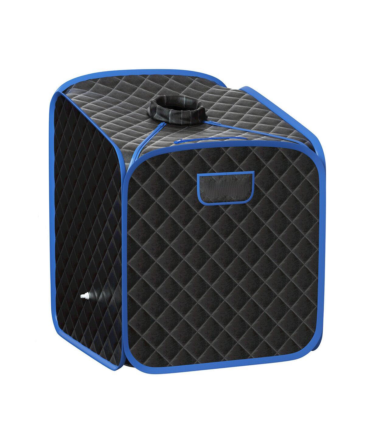 2L Portable Folding Steam Sauna Spa - Black