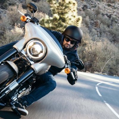 RUN-G DOT German Style Motorcycle Half Helmet Open Face Cruiser Chopper Biker Skull Cap Helmet