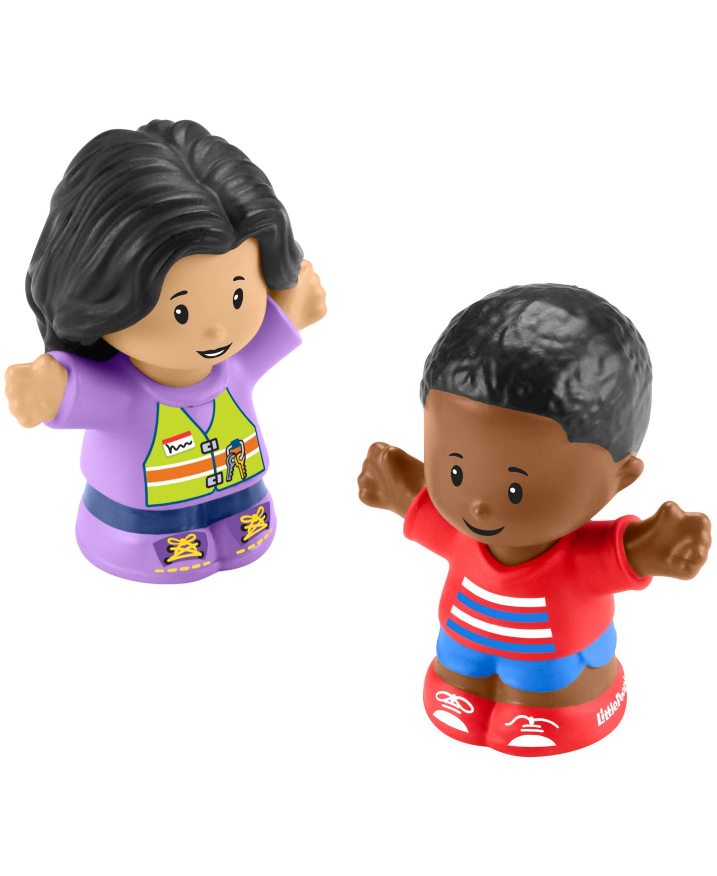 Детские игрушки Little People School Bus Musical Toddler Toy Vehicle with 2 Figures, 2-Piece Set — фото 4