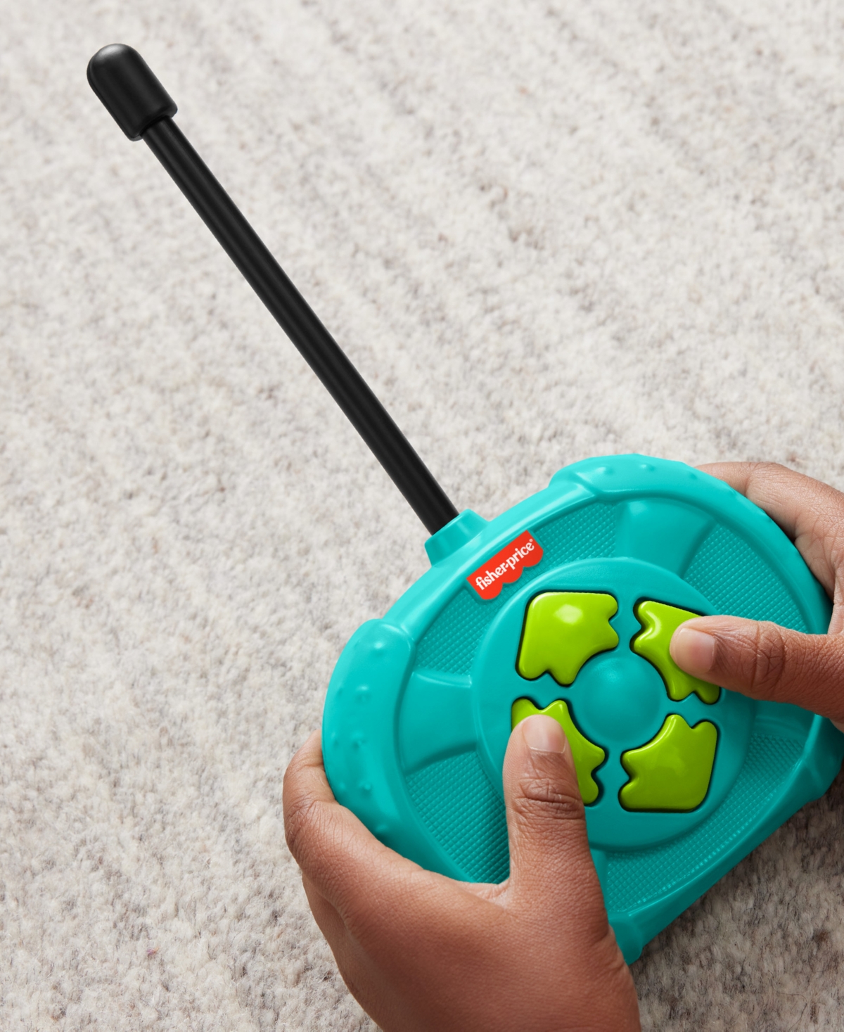 Fisher-Price My Easy Preschool Toy Remote Controlled Car for Kids Ages 3+ Years - Multi-Color