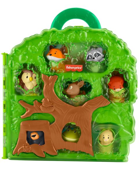 Детский игровой набор Little People Forest Friends Carry Case 9-Piece Playset, Ages 1-5