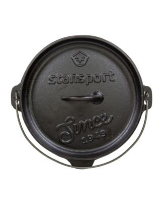 Pre-Seasoned Cast Iron Dutch Oven with Legs