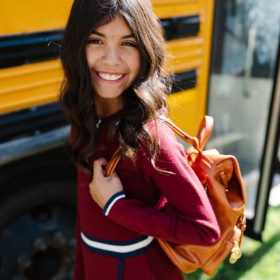 Toddler Girls Long Sleeve Collared Henley Sweater Dress