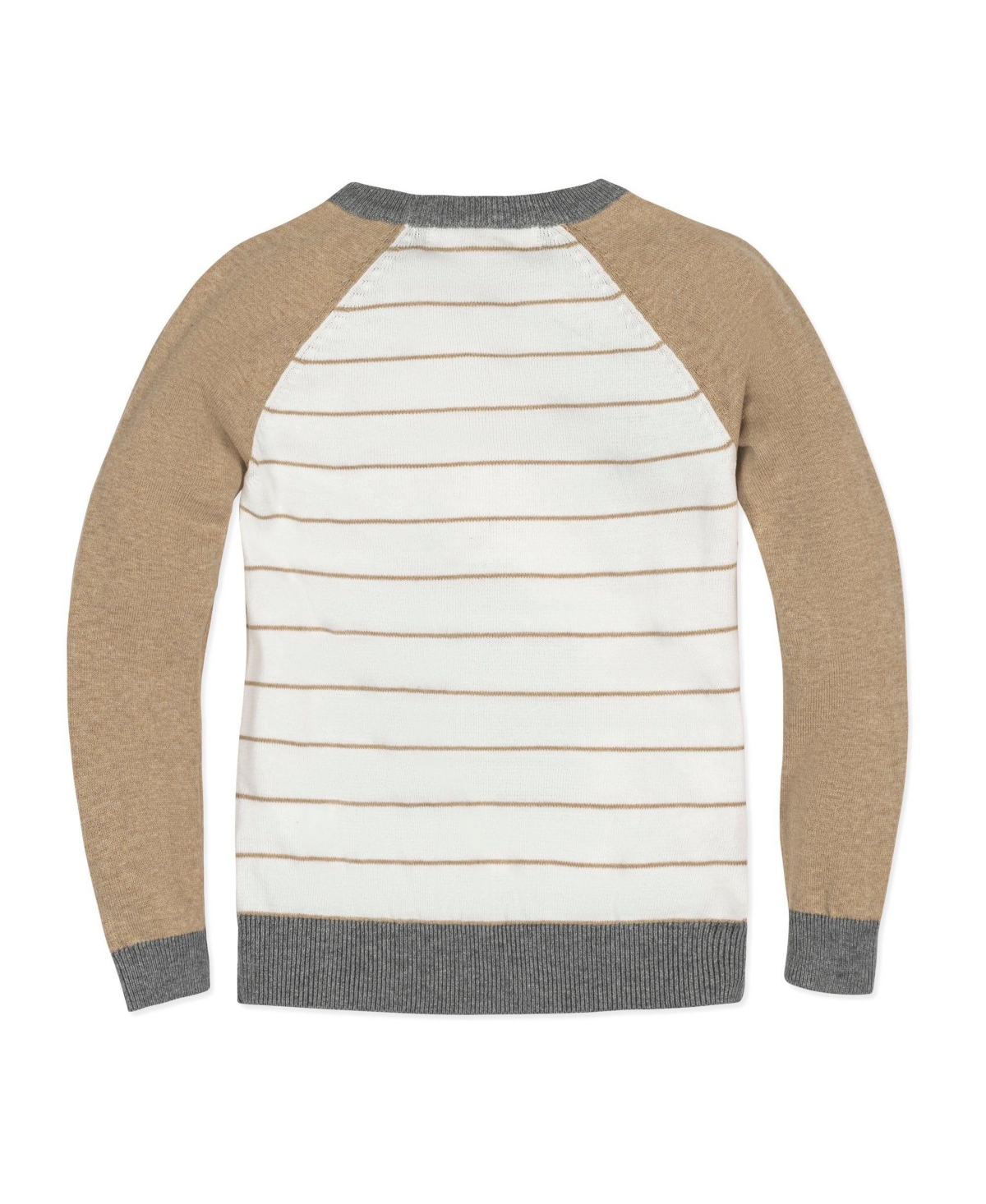 Hope & Henry Baby Boys Organic Long Sleeve Raglan Sweater