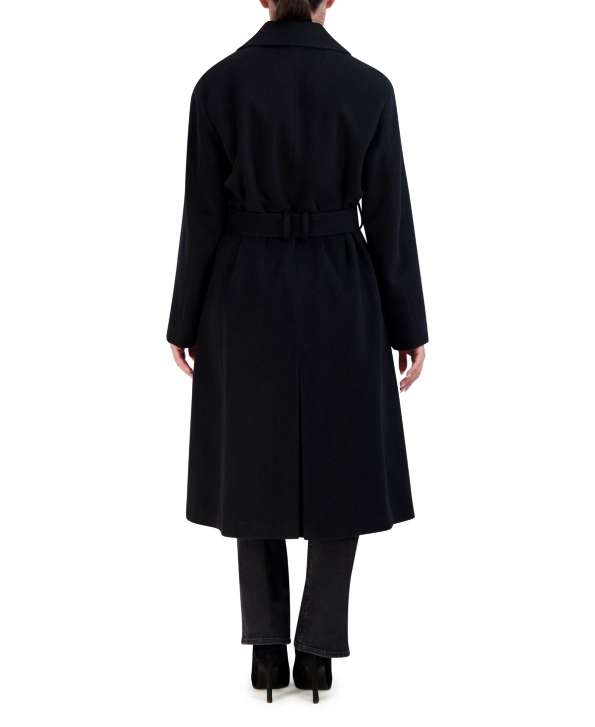 Cole Haan Women's Luxe Wool Belted Oversized Coat