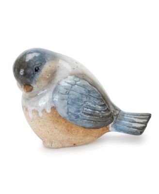 Set of 3 Decorative Bird Figurines Elegant Home Decor Accents