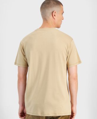 GUESS Мужская футболка GUESS с коротким рукавом и круглым вырезом в виде цветочной коробки с графическим рисунком 8790₽