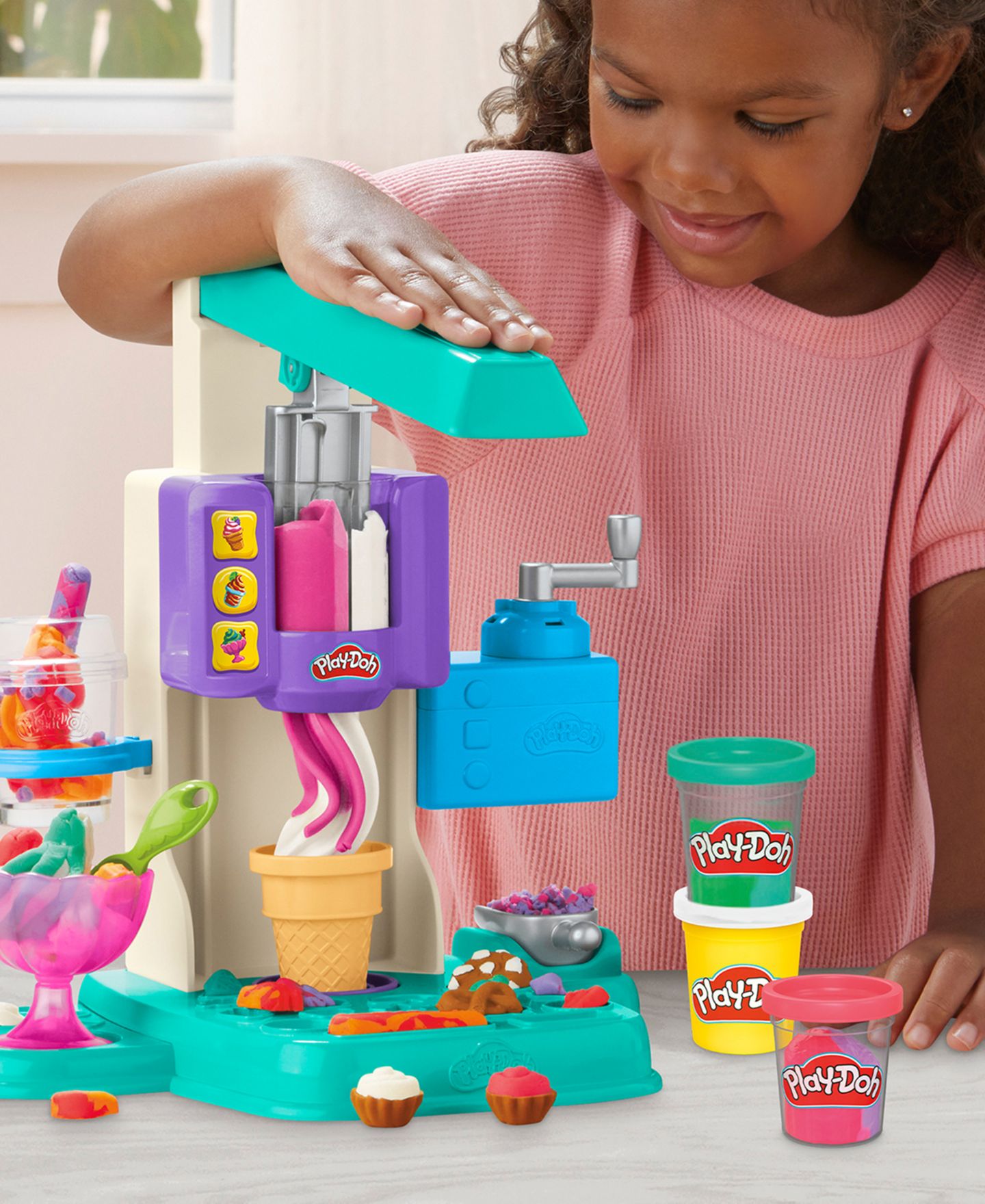 Игровой набор Play-Doh «Радужное мороженое» — фото 3