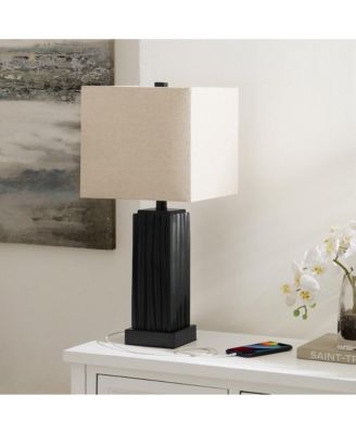 Park Table Lamp W/ USB Port