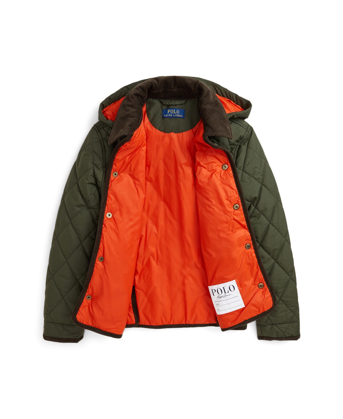 Polo Ralph Lauren Big Boys Hooded Barn Jacket In Newport Navy