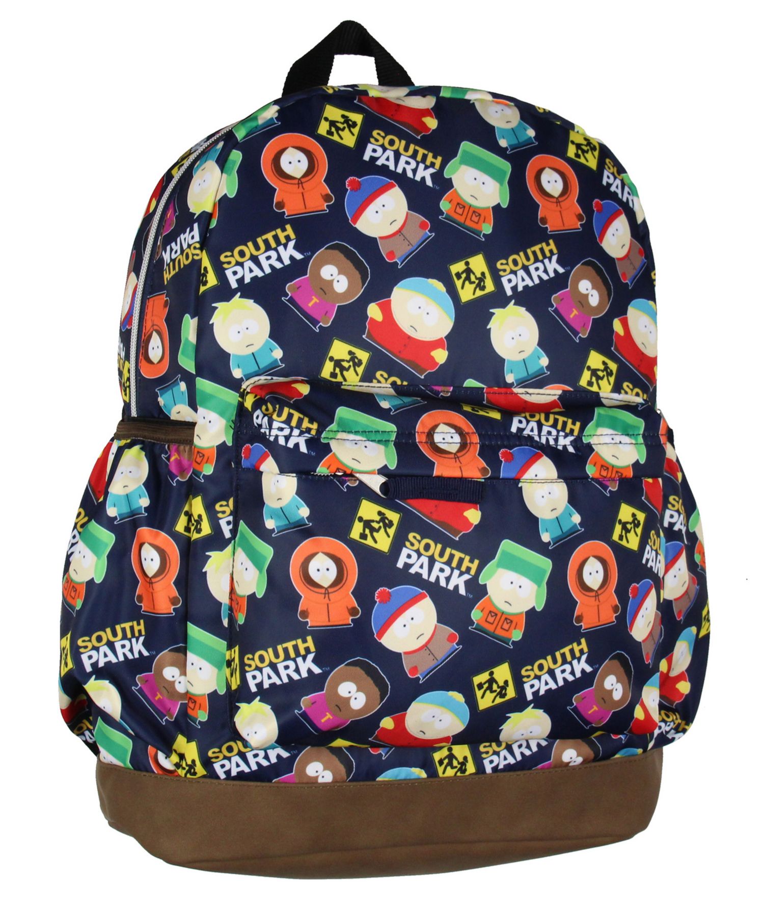 Stan Kyle Cartman Kenny Butters Token School Travel Backpack Book Bag 16"