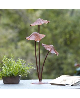 Mushroom Decor 18"H Iron