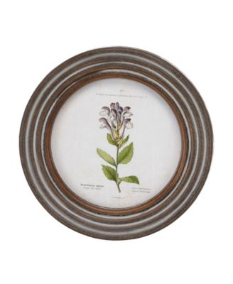 Framed Floral Print for Elegant Wall Art and Home Accents (Set of 6)