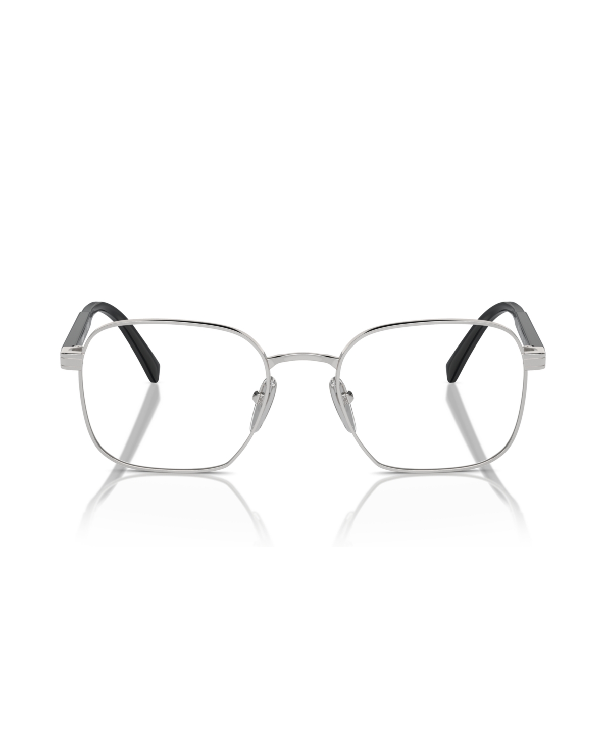 Prada Men's Eyeglasses, Pr A55v In Silver