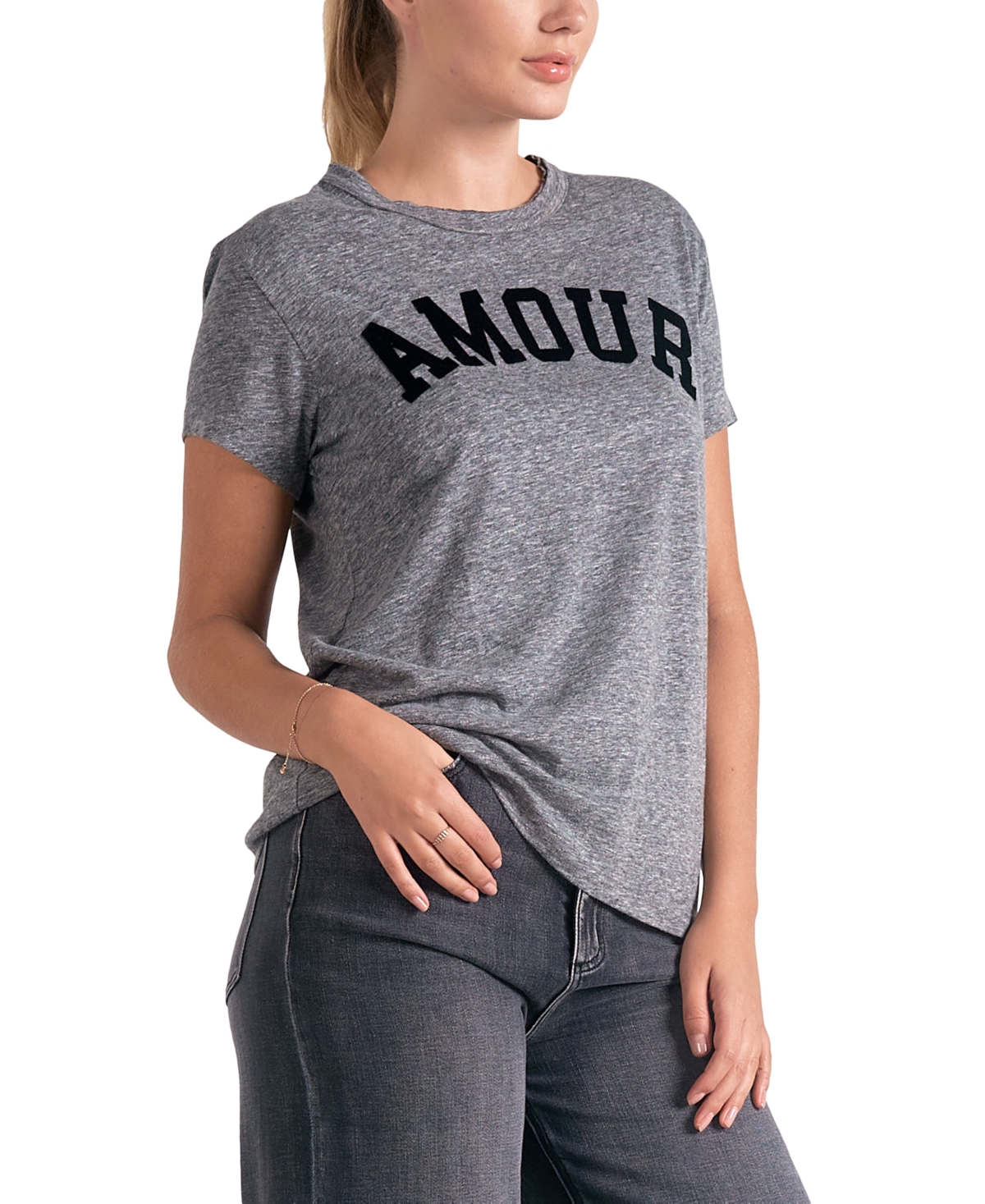 Elan Women's Amour Graphic T-Shirt