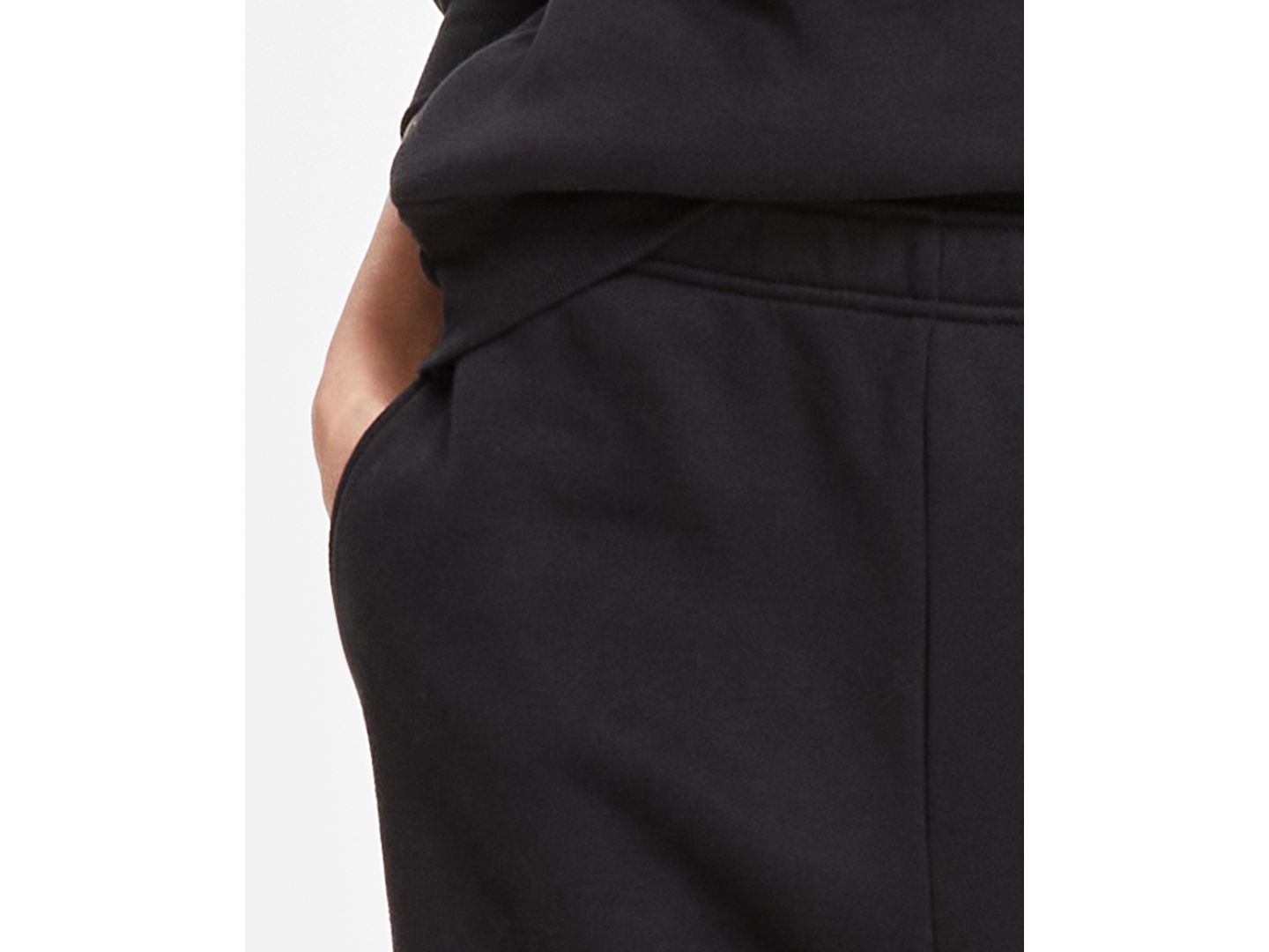 Женские брюки UGG® Classic Fleece Sweatpants, цвет: Чёрный — фото 4