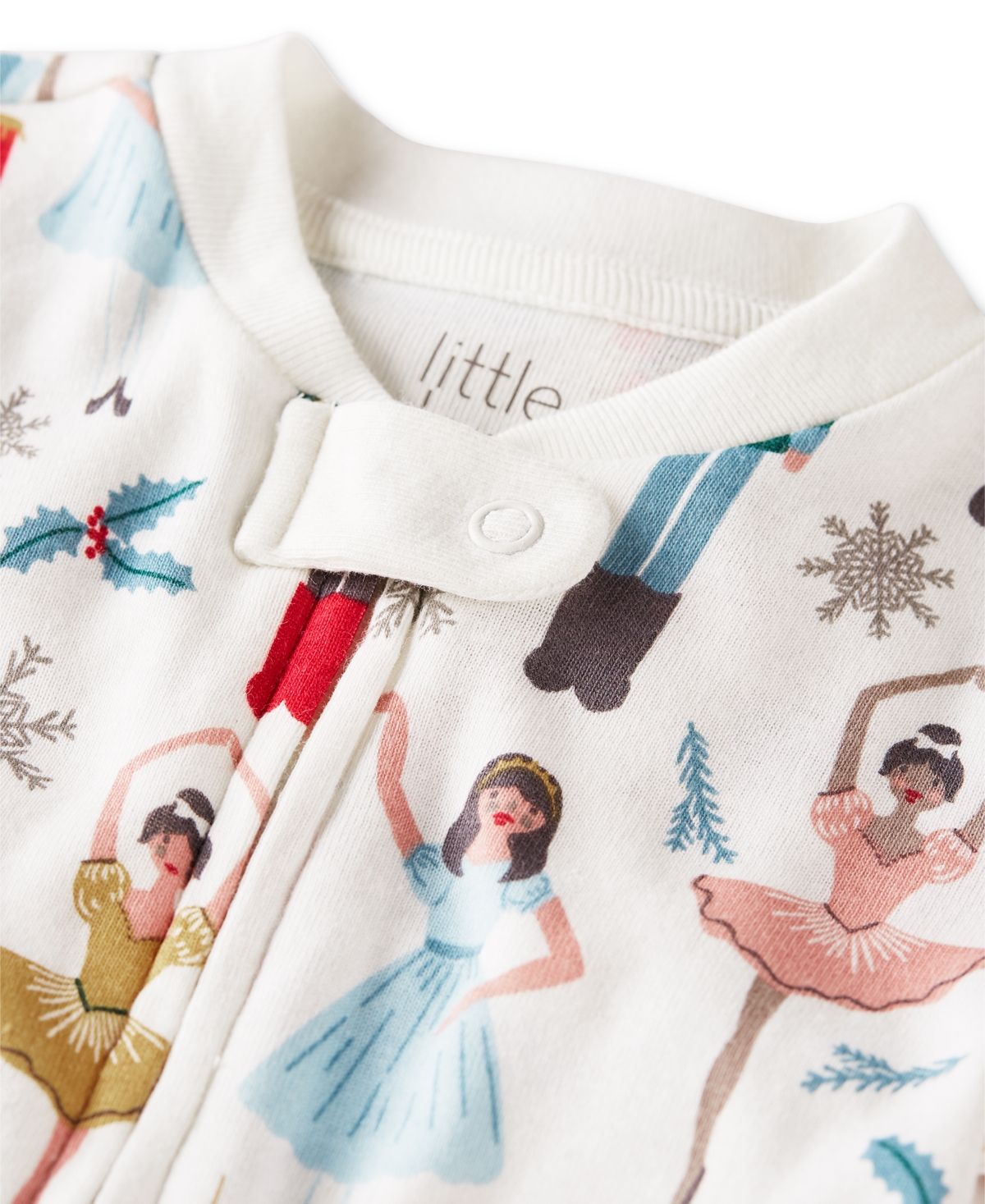 Little Planet by Carter's Baby Organic Cotton Sleep & Play Holiday Nutcracker Footed Pajamas