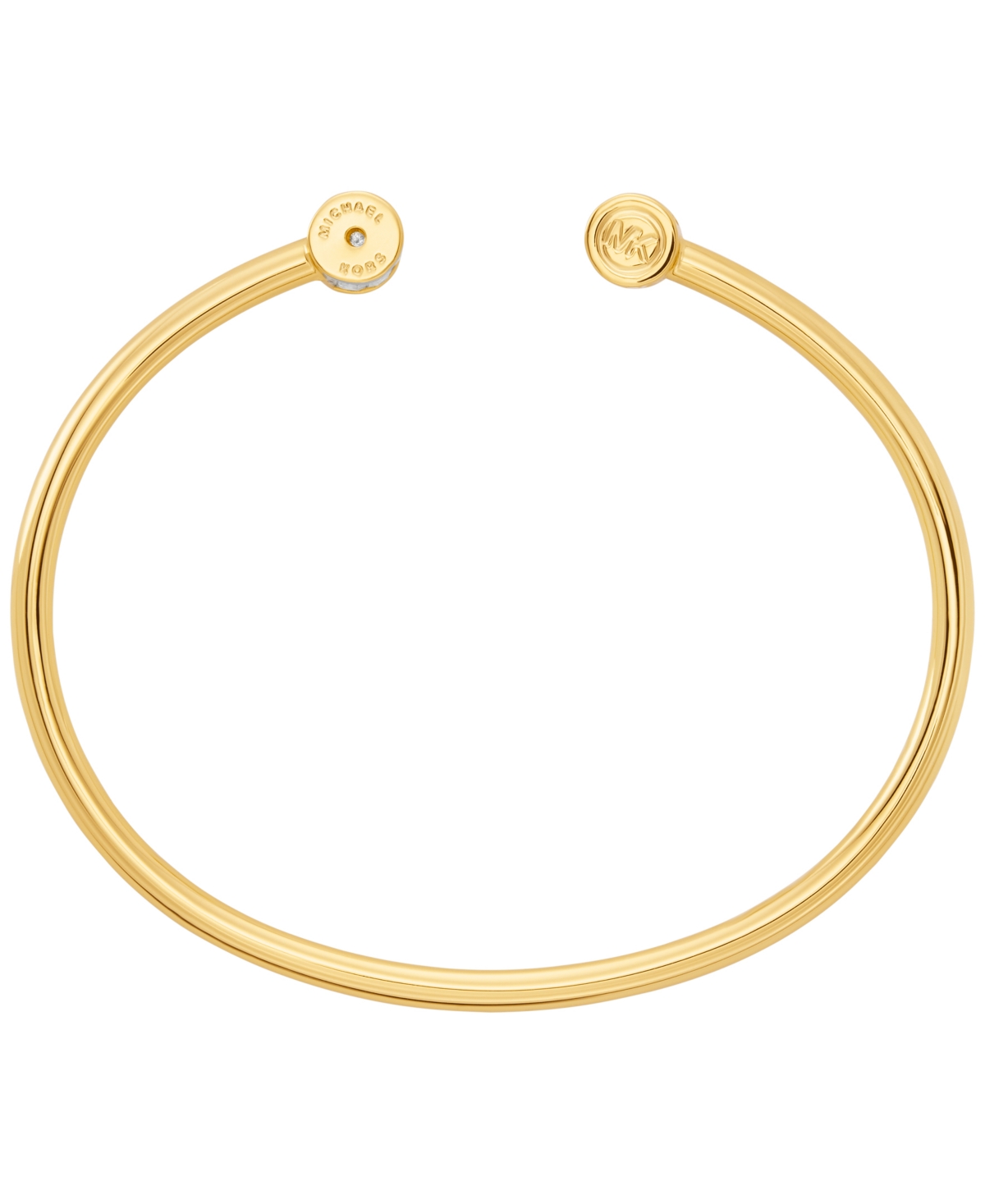 Michael Kors Brass Baguette Flex Bangle Bracelet