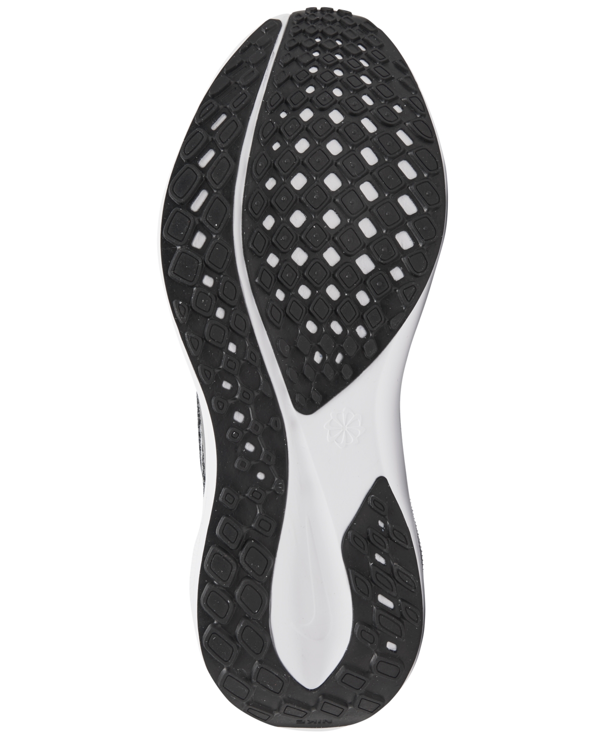 Nike Pegasus Easyon Running Shoe In Black,white