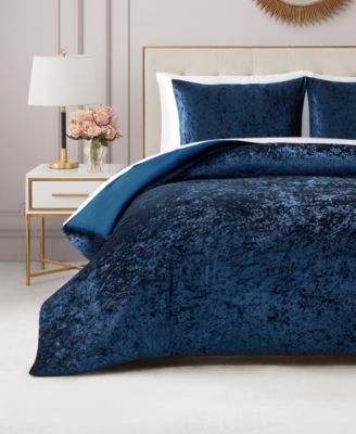 Crushed Velvet 2-Pc. Comforter Set, Twin