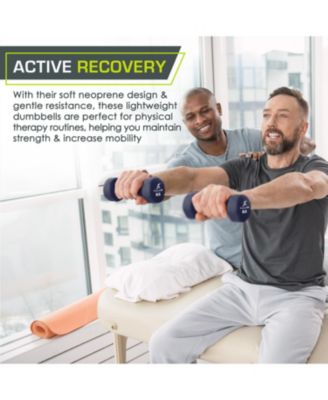 Neoprene Dumbbells, 8lbs, Set of 2