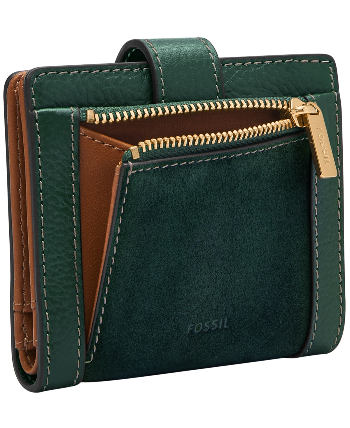 Fossil Harwell Small Tab Bifold Wallet Mink Smart Closet