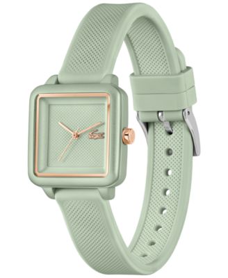 Women's Lacoste 12.12 Flow Green Silicone Strap Watch 26mm