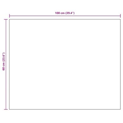 Frameless Mirror 39.4"x23.6" Glass