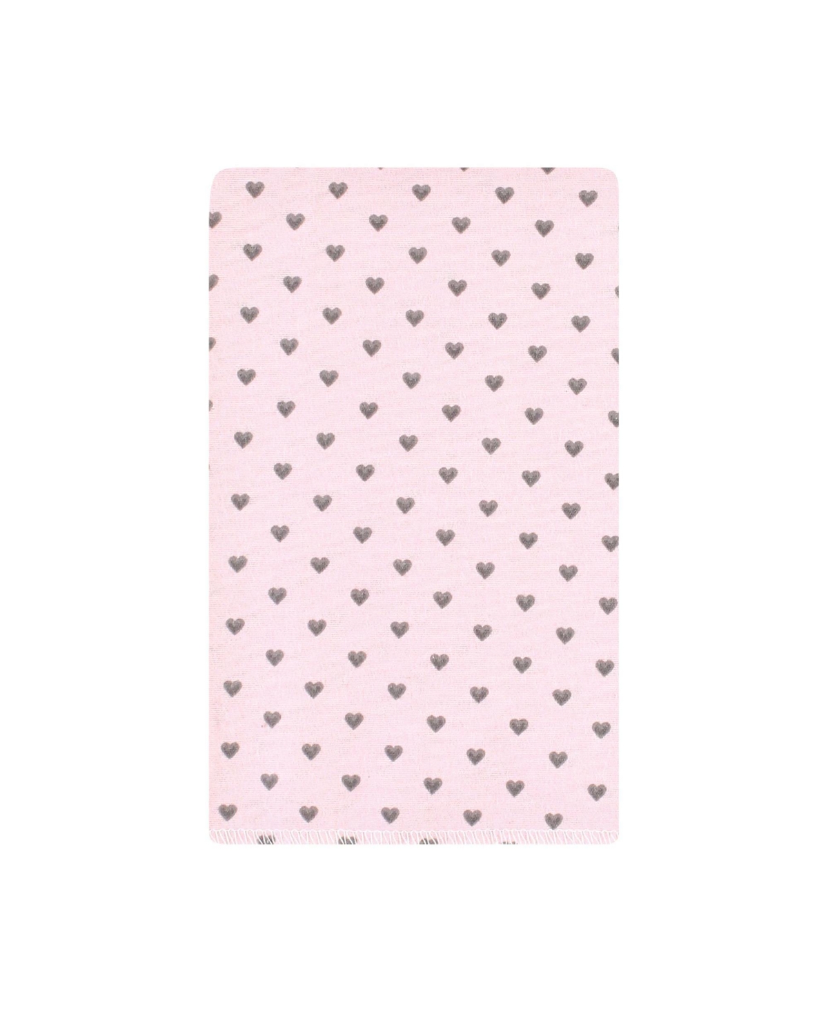 Hudson Baby Infant Girl Cotton Flannel Burp Cloths, Farm Friends Pink 10-Pack, One Size - Farm friends pink 10-pack