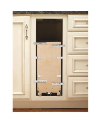 8" Pull Out Cabinet Organizer, Ball Bearing Soft-Close 447-BCBBSC-8C