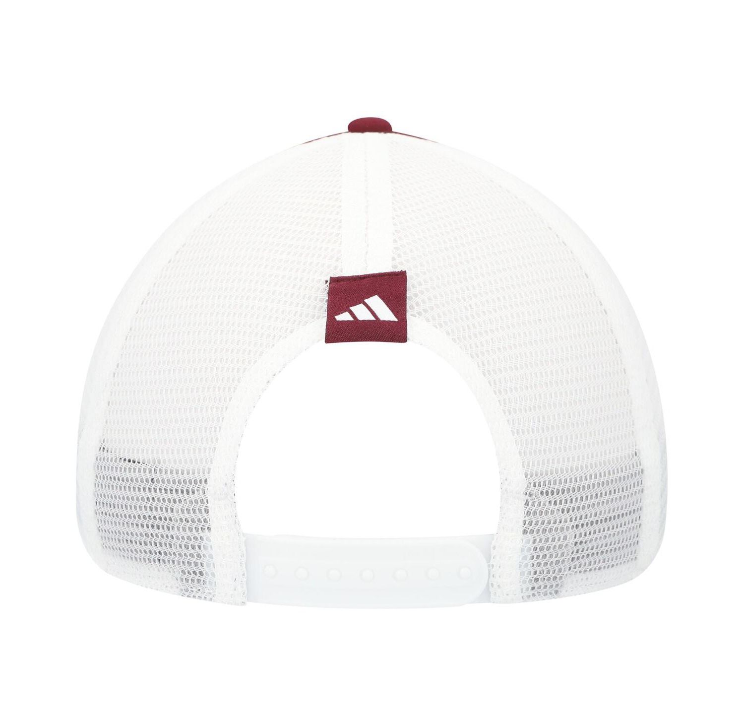 Men's Maroon Mississippi State Bulldogs Phrase Foam Front Trucker Adjustable Hat