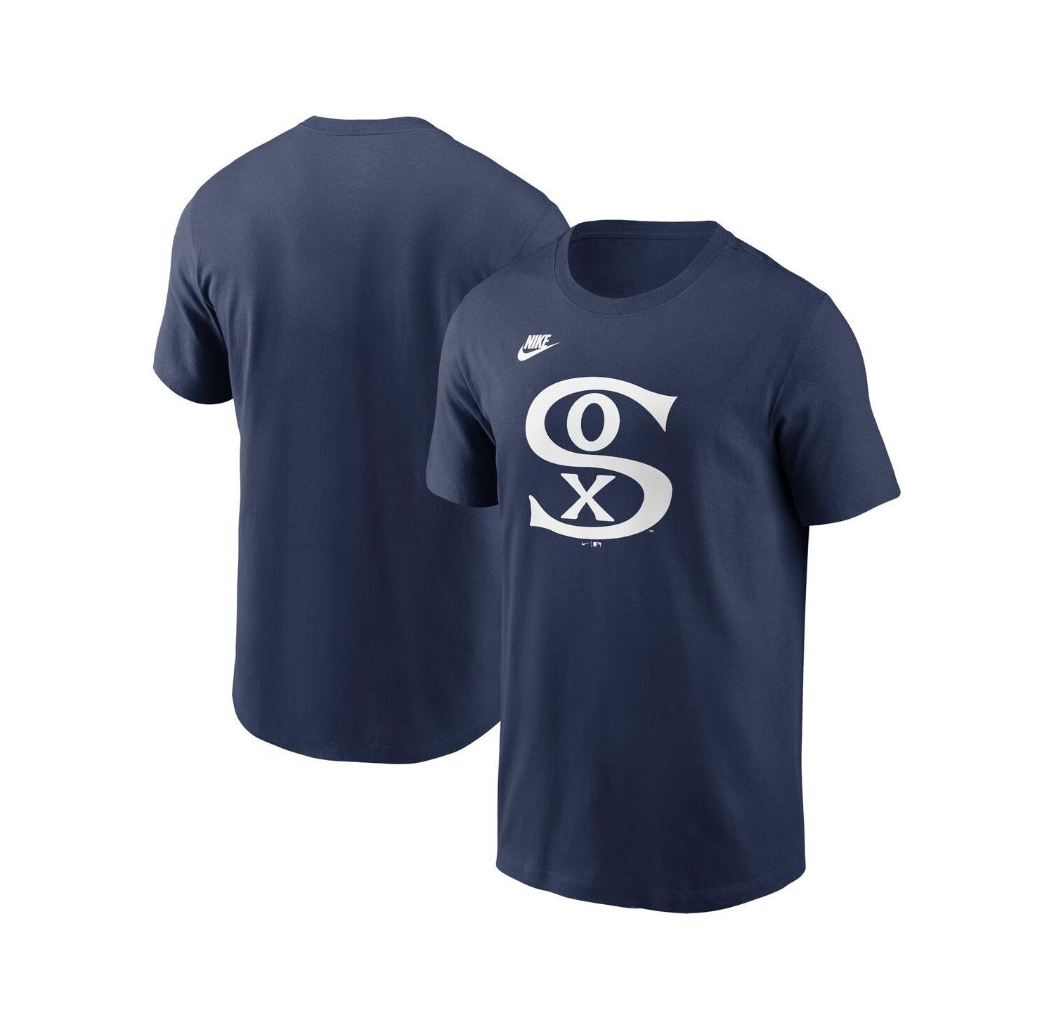 Men's Navy Chicago White Sox Cooperstown Collection Team Logo T-Shirt