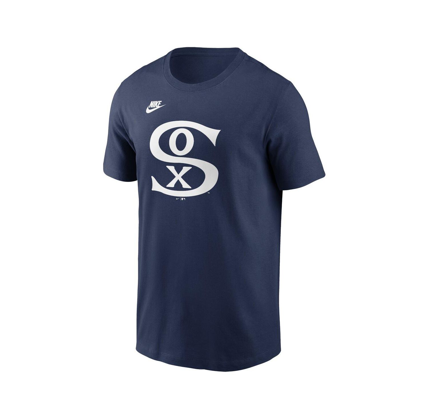 Men's Navy Chicago White Sox Cooperstown Collection Team Logo T-Shirt