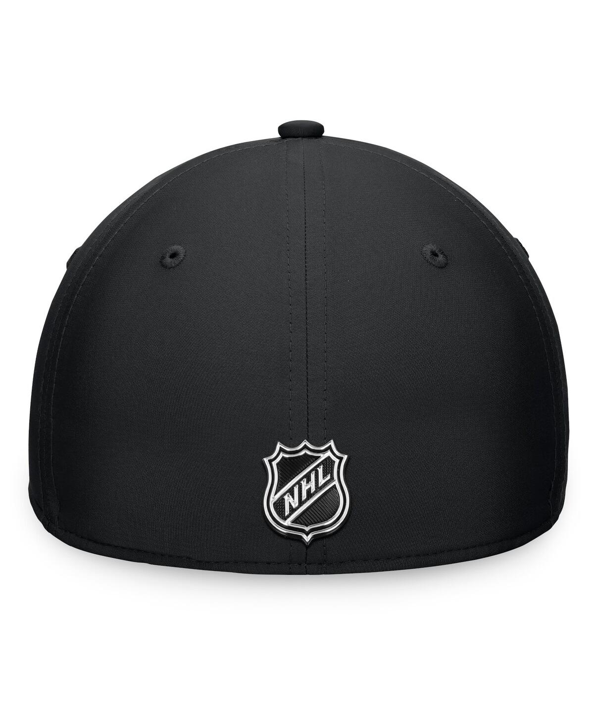 Fanatics Men's Black Boston Bruins Authentic Pro Training Camp Snapback Hat In Black