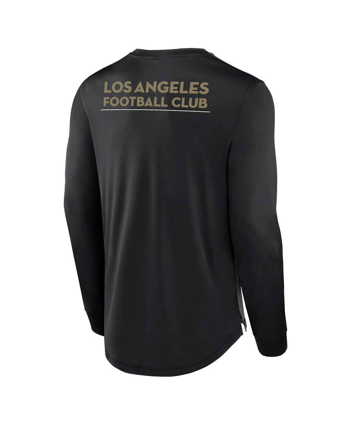 Fanatics Men'sLafc Mid Goal Long Sleeve T-Shirt - Black