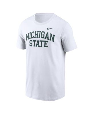 Men's White Michigan State Spartans Blitz 2-Hit T-Shirt