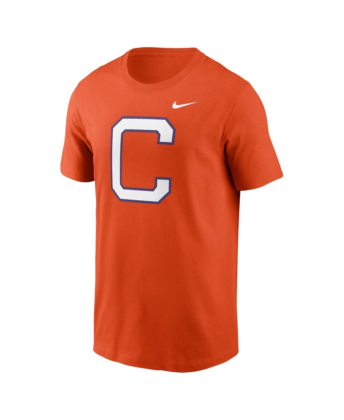 Nike Men's Orange Clemson Tigers Primetime Evergreen Alternate Logo T-shirt In Orange