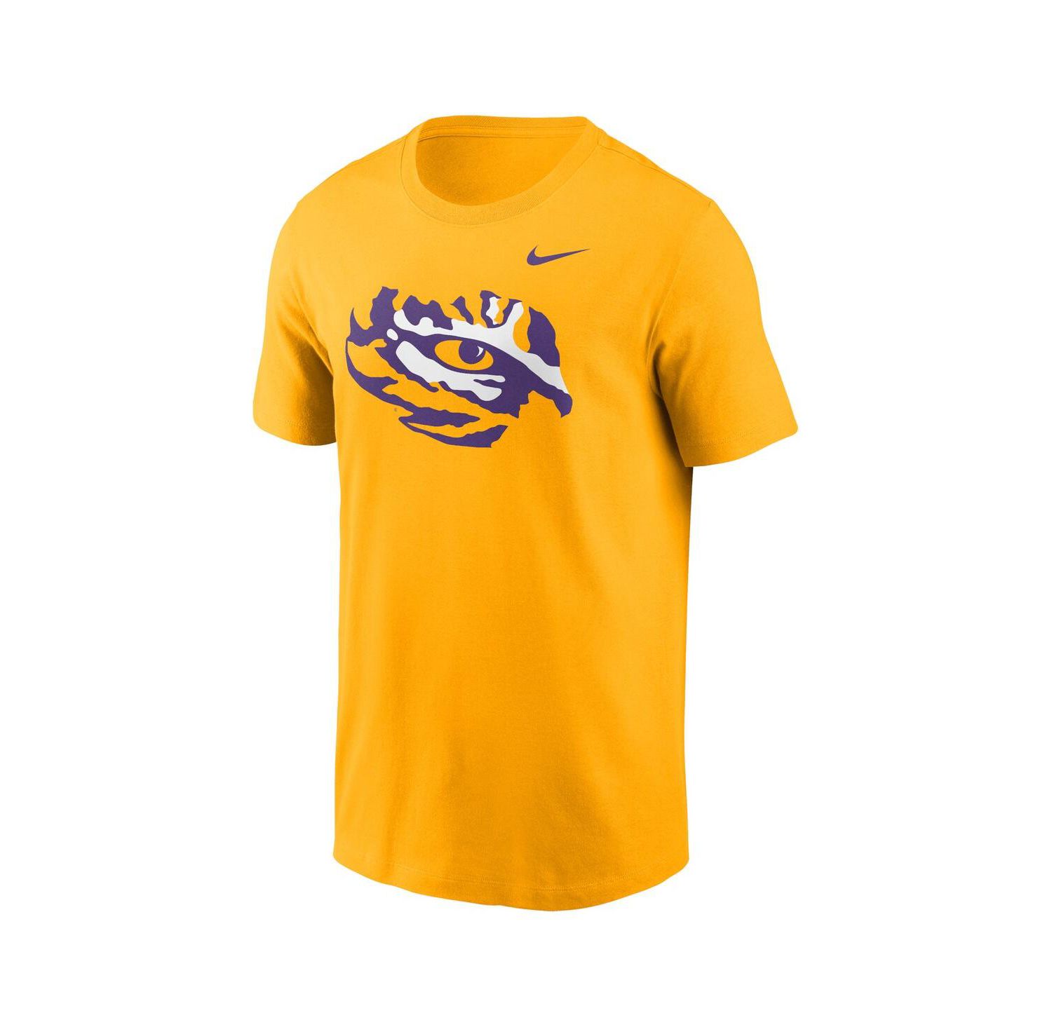 Men's Gold LSU Tigers Primetime Evergreen Alternate Logo T-Shirt