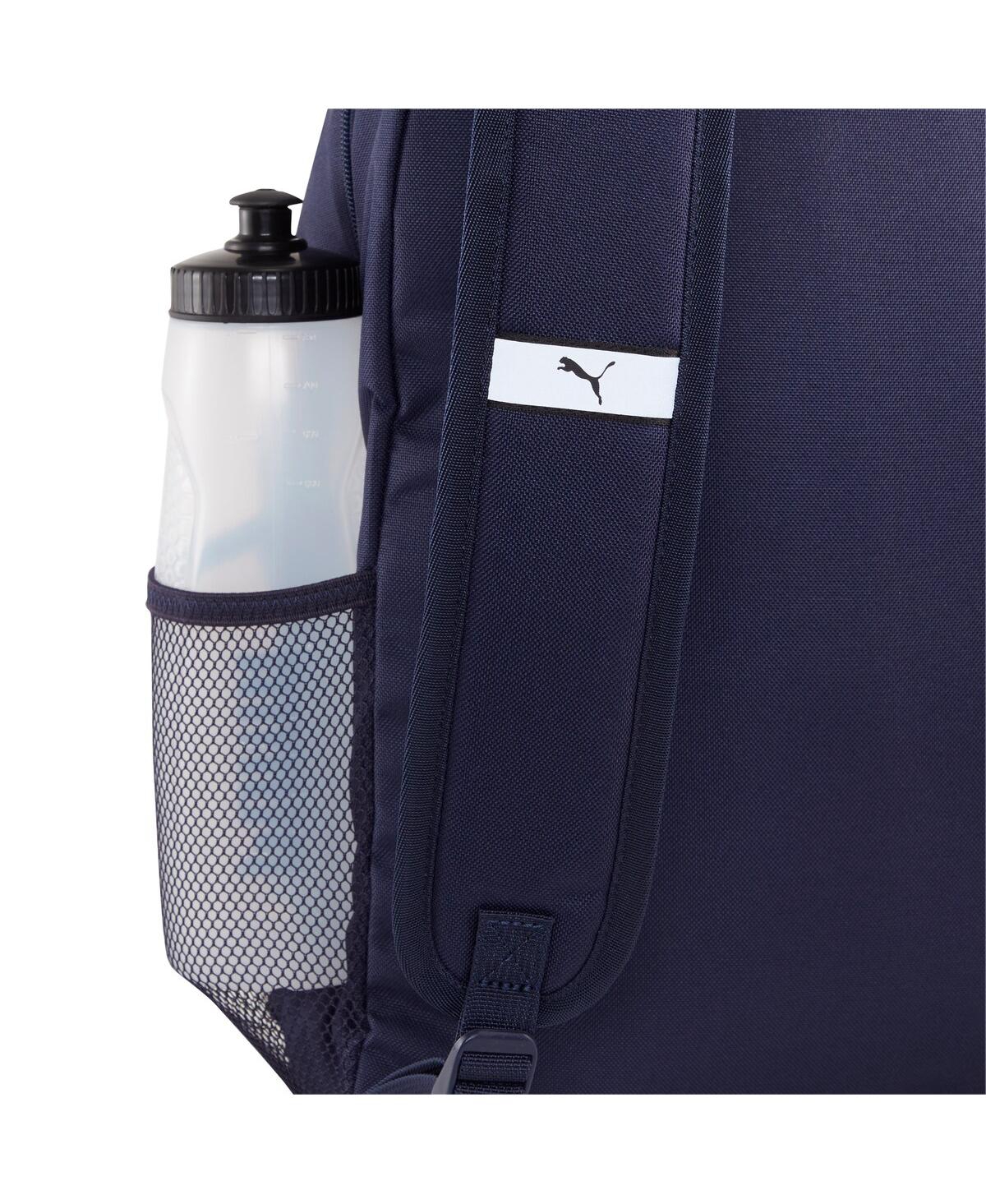 Shop Puma Manchester City Essential Backpack In Navy