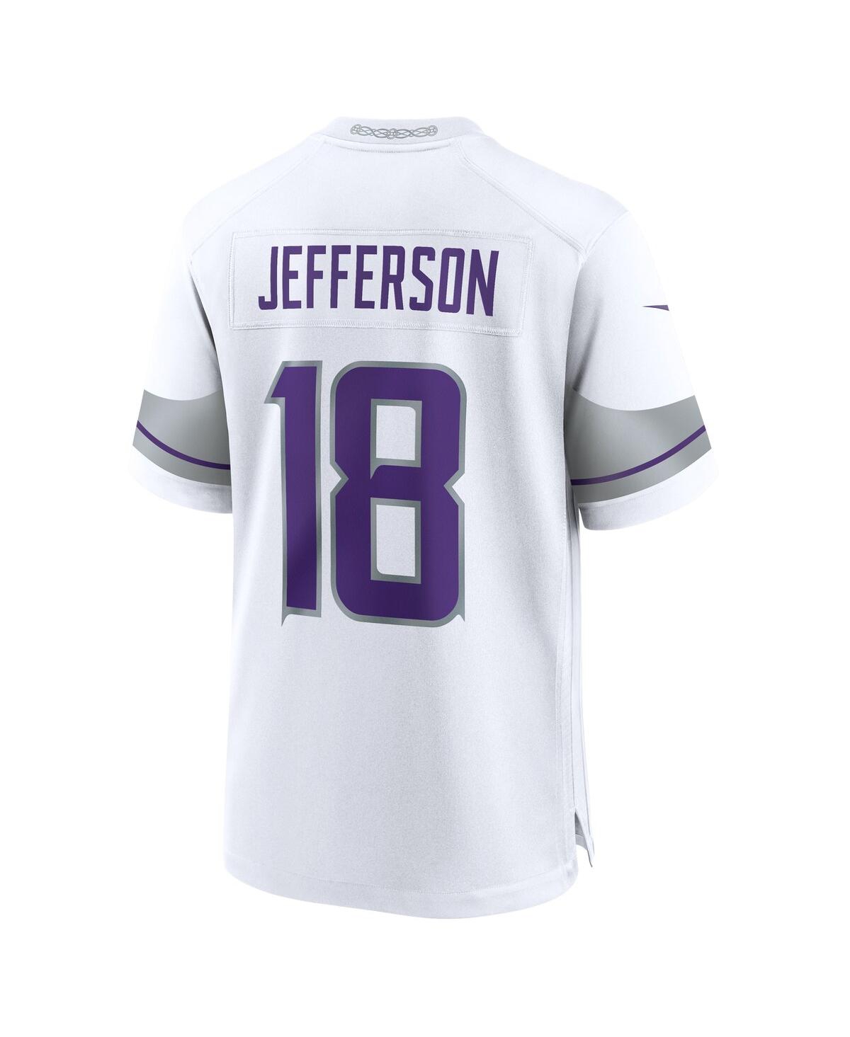 Nike Men's Justin JeffersonMinnesota Vikings Alternate Game Player Jersey - White