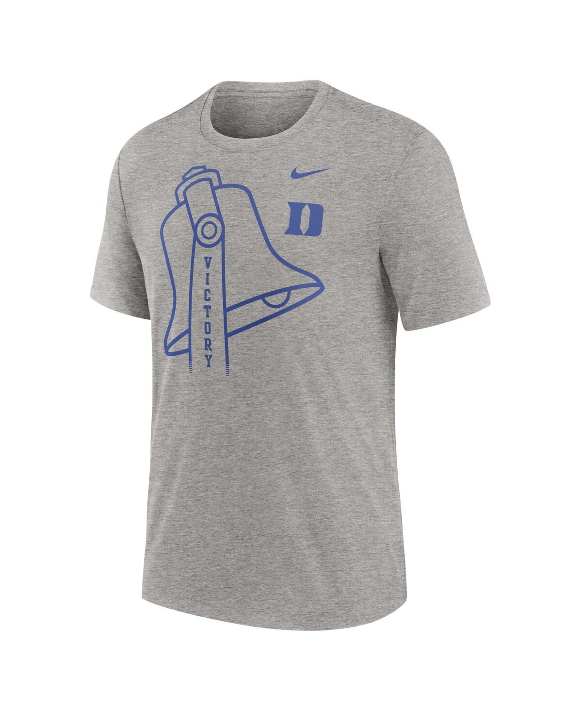 Nike Men'sDuke Blue Devils Local Campus Time Honored Tradition Tri-Blend T-Shirt - Heather Gray