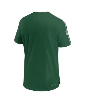 Men's Green New York Jets 2024 Sideline Coach UV Performance T-Shirt