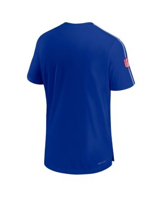 Men's Royal Buffalo Bills 2024 Sideline Coach UV Performance T-Shirt