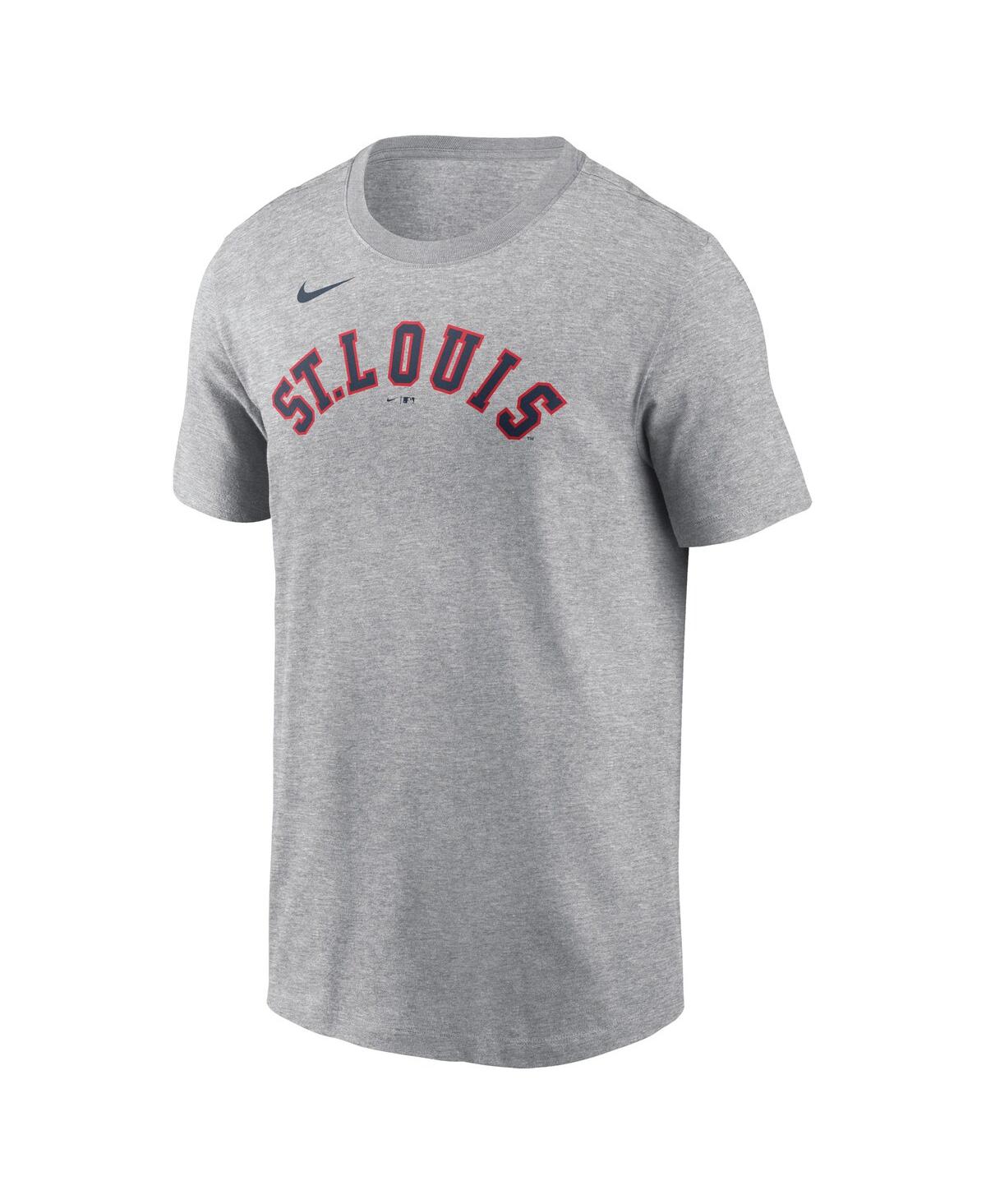 Nike Men's Paul GoldschmidtSt. Louis Cardinals 2024 Rickwood Classic Fuse Name Number T-Shirt - Gray