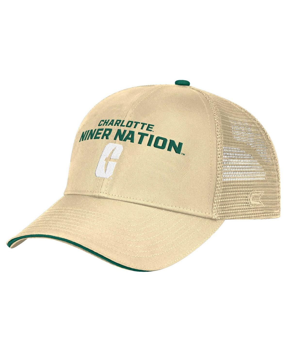 Colosseum Men's Gold Charlotte 49ers Wyatt Adjustable Hat In Gold