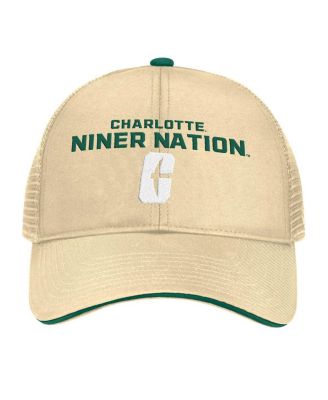 Men's Gold Charlotte 49ers Wyatt Adjustable Hat