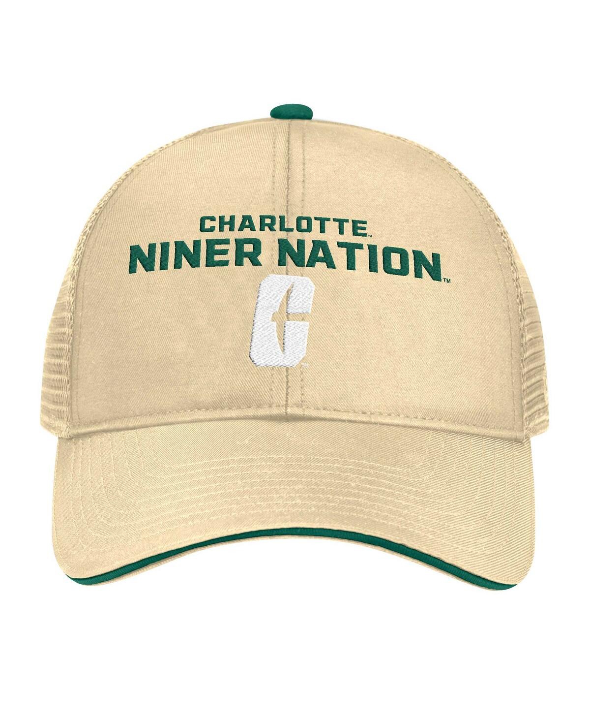 Colosseum Men's Gold Charlotte 49ers Wyatt Adjustable Hat In Gold