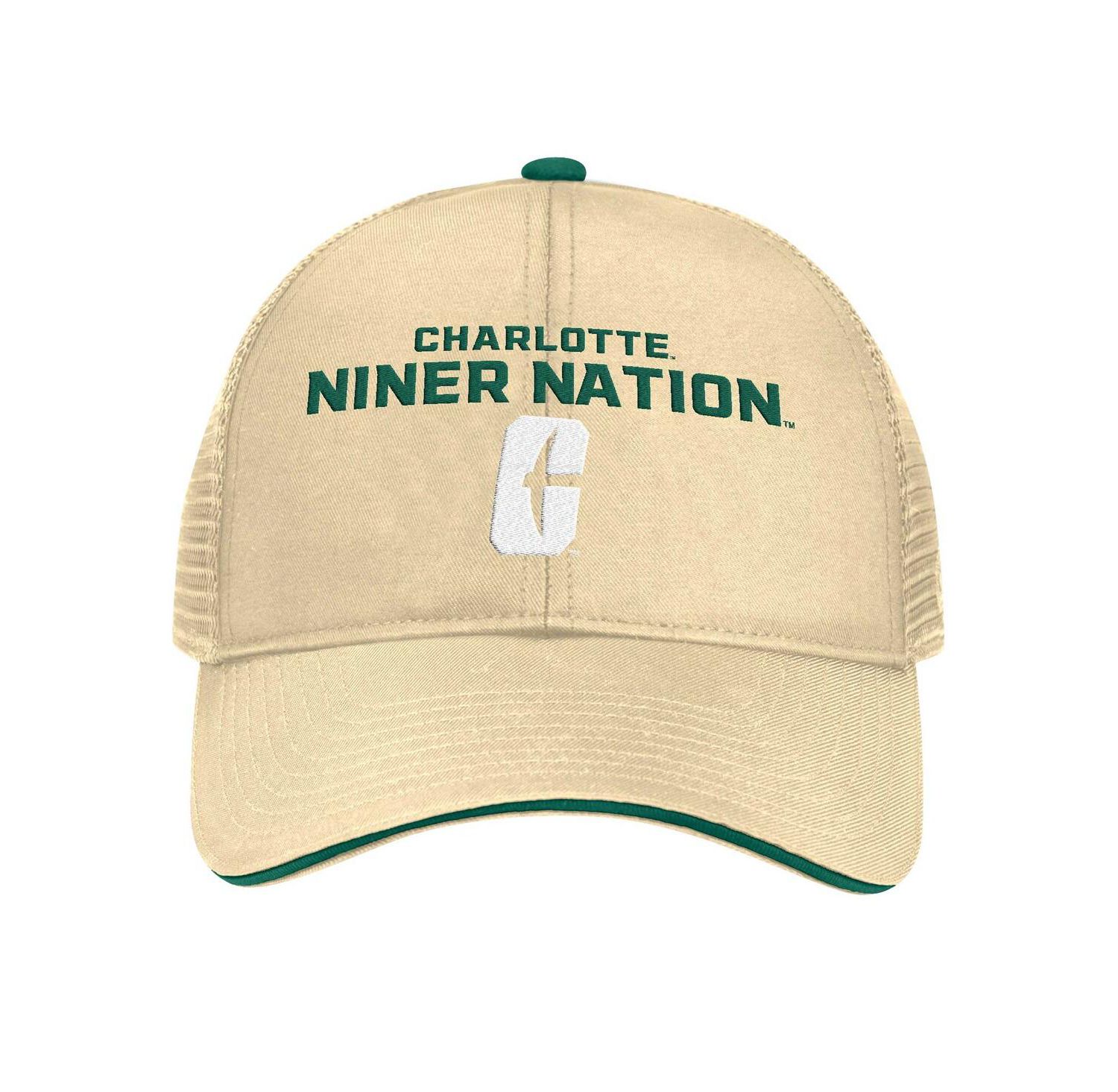 Men's Gold Charlotte 49ers Wyatt Adjustable Hat